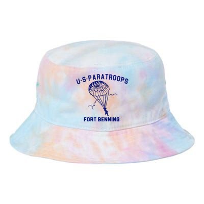 US Paratroops Paratroopers Fort Benning WW2 Tie Dye Newport Bucket Hat