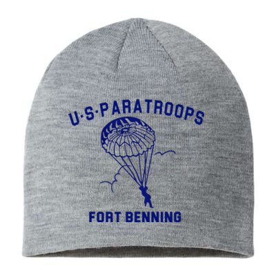 US Paratroops Paratroopers Fort Benning WW2 Sustainable Beanie