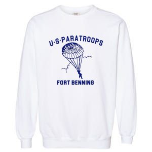 US Paratroops Paratroopers Fort Benning WW2 Garment-Dyed Sweatshirt