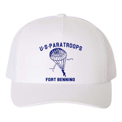 US Paratroops Paratroopers Fort Benning WW2 Yupoong Adult 5-Panel Trucker Hat