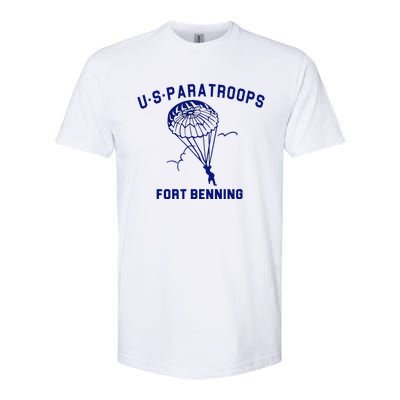 US Paratroops Paratroopers Fort Benning WW2 Softstyle® CVC T-Shirt