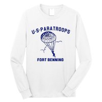 US Paratroops Paratroopers Fort Benning WW2 Long Sleeve Shirt