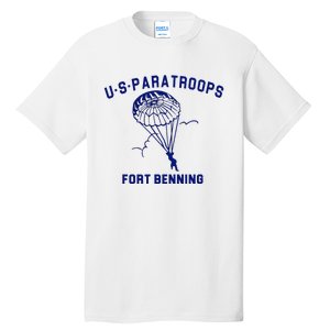 US Paratroops Paratroopers Fort Benning WW2 Tall T-Shirt