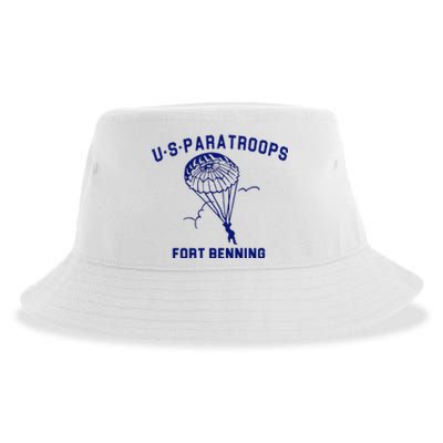 US Paratroops Paratroopers Fort Benning WW2 Sustainable Bucket Hat