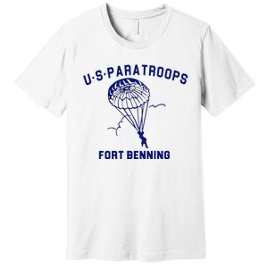 US Paratroops Paratroopers Fort Benning WW2 Premium T-Shirt