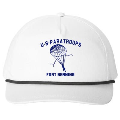 US Paratroops Paratroopers Fort Benning WW2 Snapback Five-Panel Rope Hat