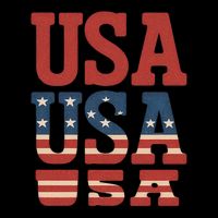 USA Patriotic Print Bucket Hat