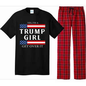 Usa Patriotic Proud Trump Vote America Flag Design Gift Pajama Set