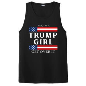 Usa Patriotic Proud Trump Vote America Flag Design Gift PosiCharge Competitor Tank