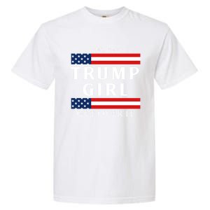 Usa Patriotic Proud Trump Vote America Flag Design Gift Garment-Dyed Heavyweight T-Shirt