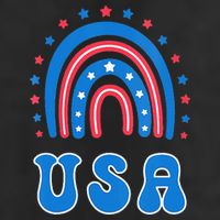 Usa Patriotic Proud To Be An American 7 Panel Mesh Trucker Snapback Hat