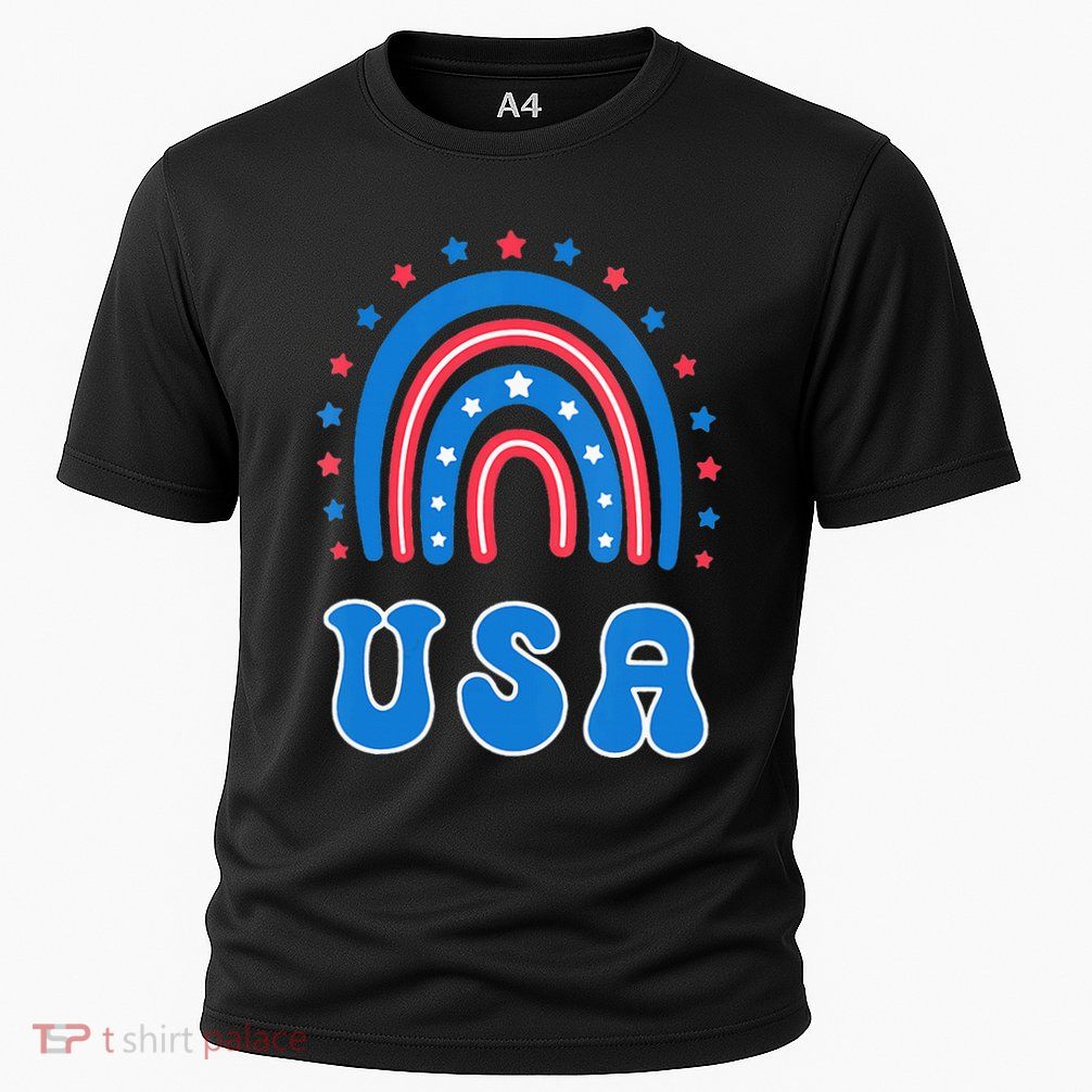 Usa Patriotic Proud To Be An American Performance Shirt