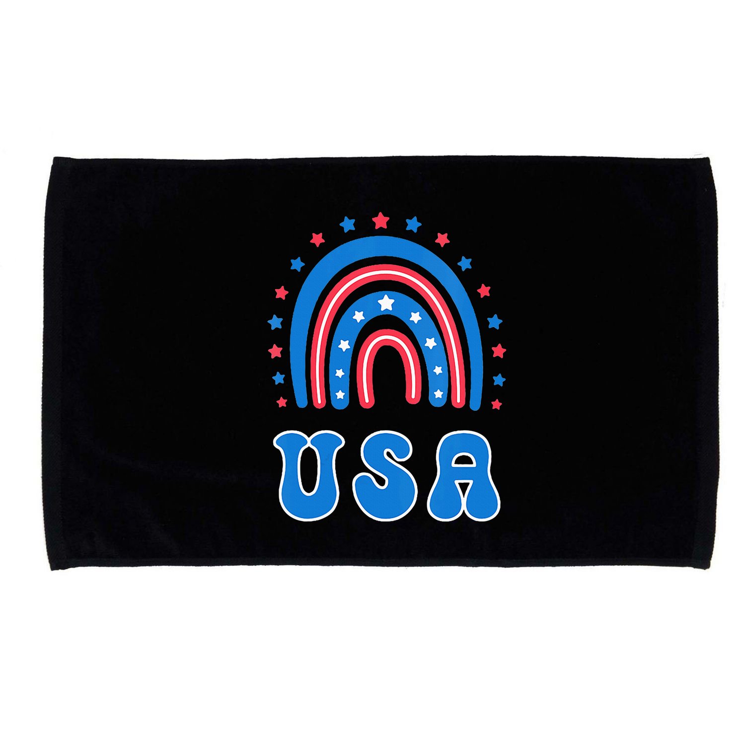 Usa Patriotic Proud To Be An American Microfiber Hand Towel