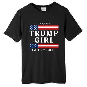 Usa Patriotic Proud Trump Vote America Flag Design Gift Tall Fusion ChromaSoft Performance T-Shirt