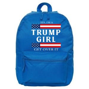 Usa Patriotic Proud Trump Vote America Flag Design Gift 16 in Basic Backpack