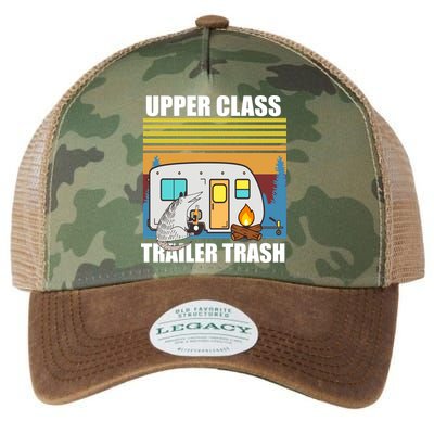 Upper Class Trailer trash Legacy Tie Dye Trucker Hat