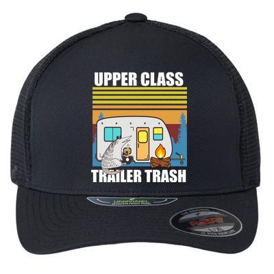 Upper Class Trailer trash Flexfit Unipanel Trucker Cap