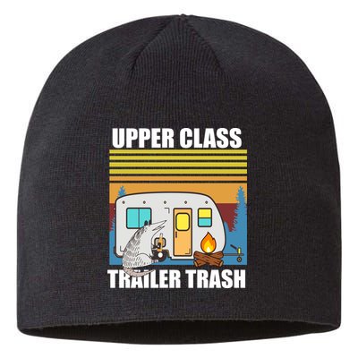 Upper Class Trailer trash Sustainable Beanie