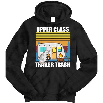 Upper Class Trailer trash Tie Dye Hoodie