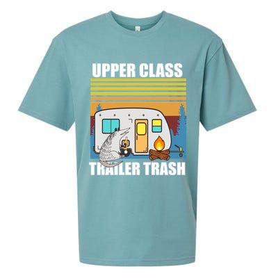 Upper Class Trailer trash Sueded Cloud Jersey T-Shirt