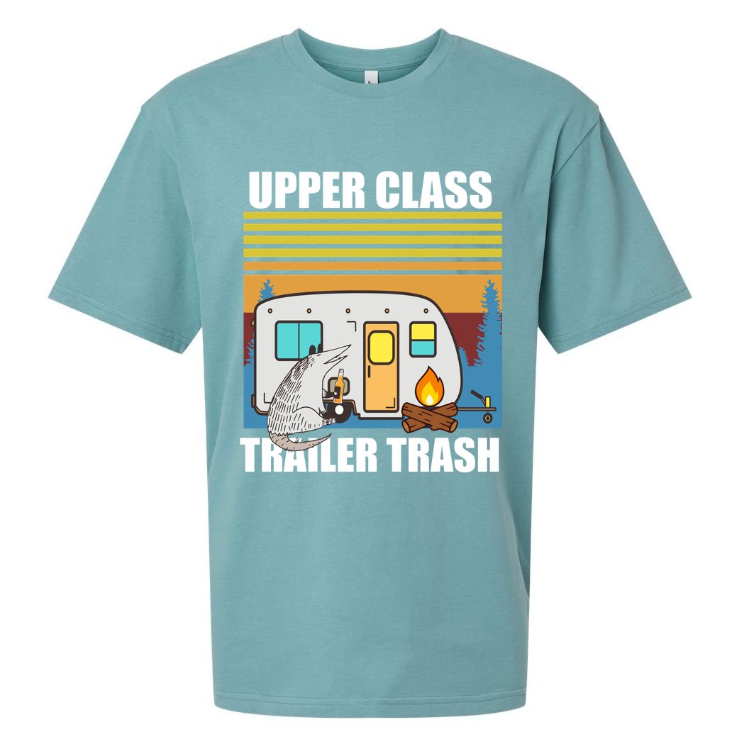 Upper Class Trailer trash Sueded Cloud Jersey T-Shirt
