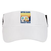 Upper Class Trailer trash Adult Drive Performance Visor