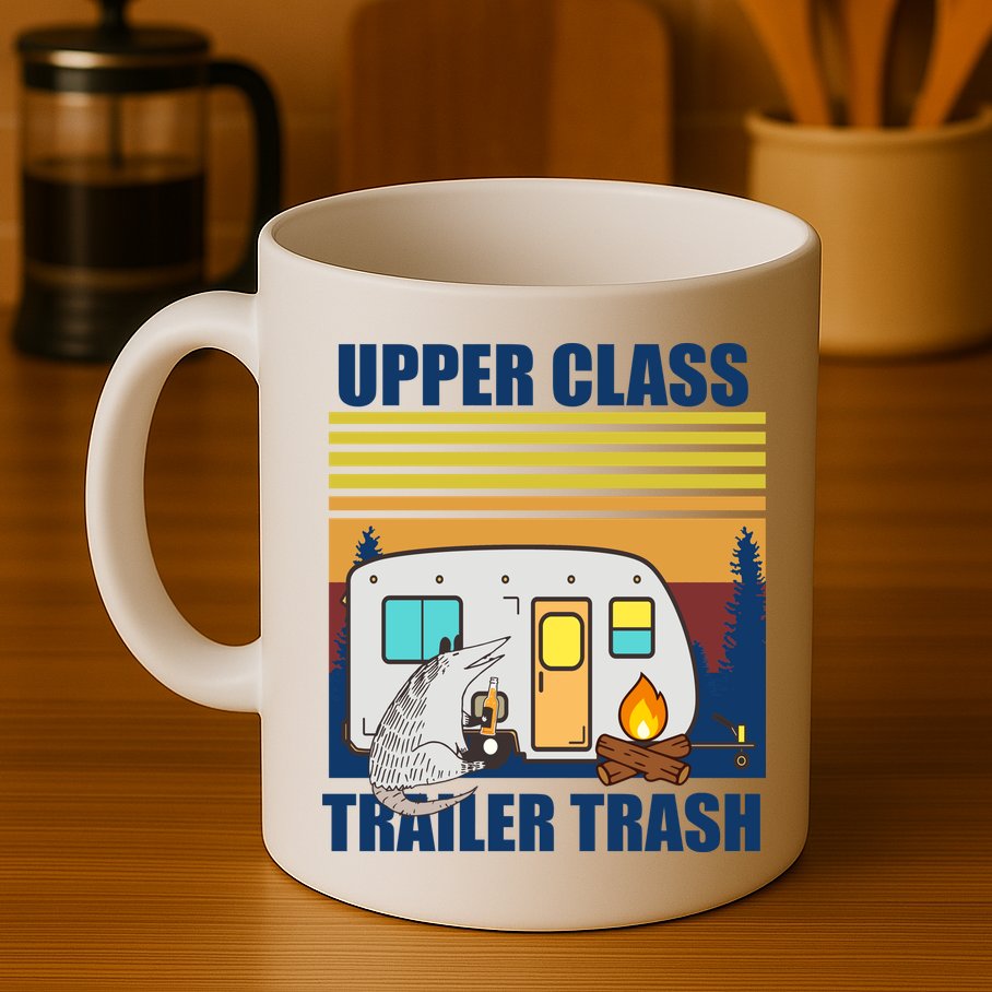 Upper Class Trailer trash Mug