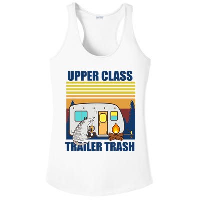 Upper Class Trailer trash Ladies PosiCharge Competitor Racerback Tank
