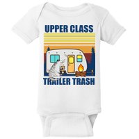 Upper Class Trailer trash Baby Bodysuit