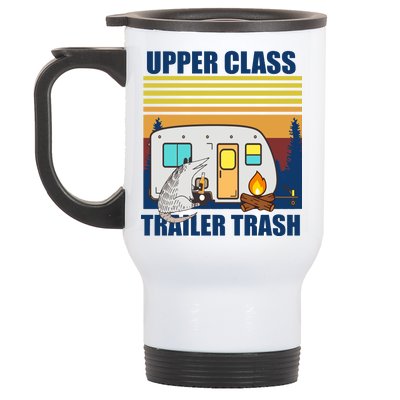 Upper Class Trailer trash Stainless Steel Travel Mug