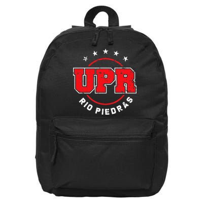 University Puerto Rico Puerto Rican Student 16 in Basic Backpack