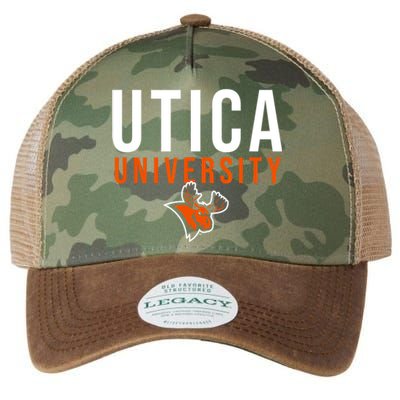 Utica Pioneers Stacked Legacy Tie Dye Trucker Hat