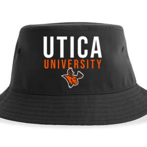 Utica Pioneers Stacked Sustainable Bucket Hat