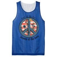 Usa Peace Sign Flag Land Of The Free Because Of The Brave Gift Mesh Reversible Basketball Jersey Tank