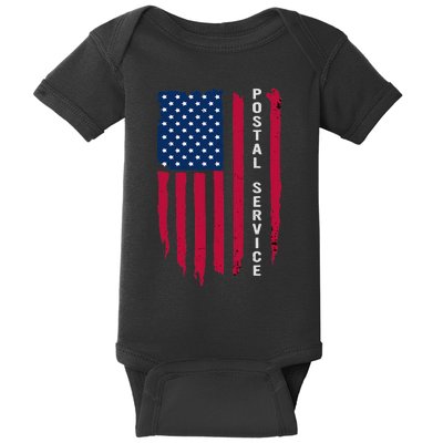 Us Postal Service Memorial Day Proud Postal Worker Baby Bodysuit