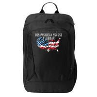 Uss Pasadena Ssn793 Attack Submarine Veteran Us Flag Premium City Backpack