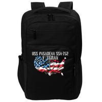 Uss Pasadena Ssn793 Attack Submarine Veteran Us Flag Premium Impact Tech Backpack