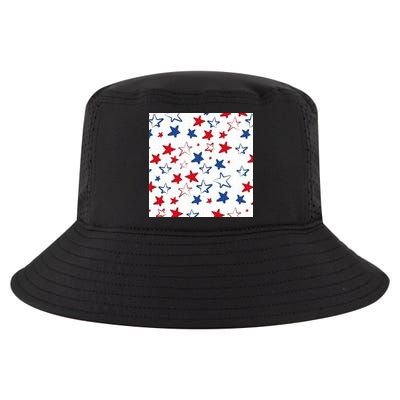 USA Pattern Stars Cool Comfort Performance Bucket Hat