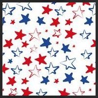 USA Pattern Stars Cool Comfort Performance Bucket Hat