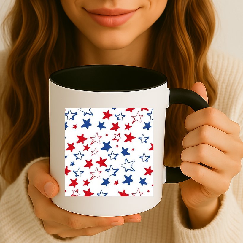 USA Pattern Stars Mug