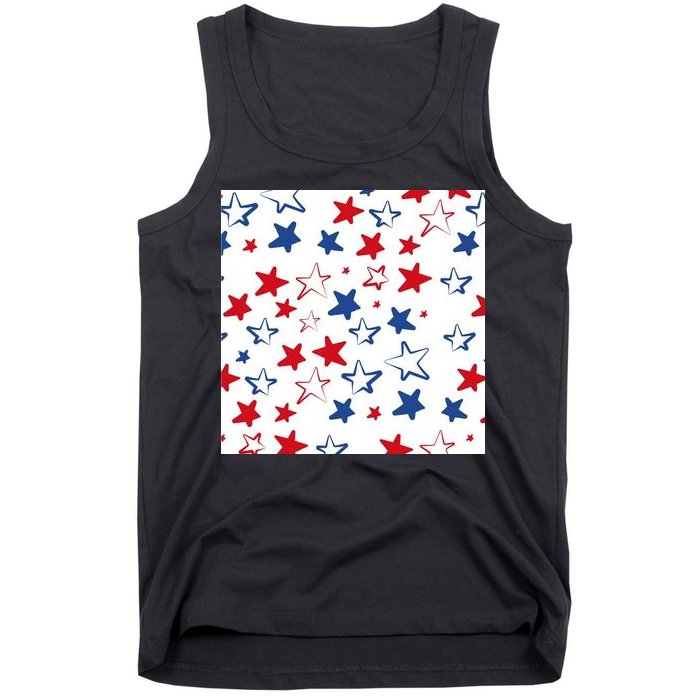USA Pattern Stars Tank Top