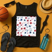 USA Pattern Stars Tank Top