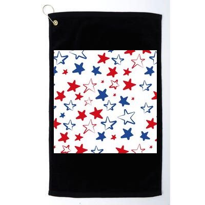 USA Pattern Stars Golf Towel