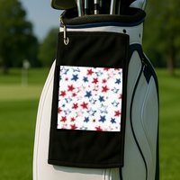 USA Pattern Stars Golf Towel