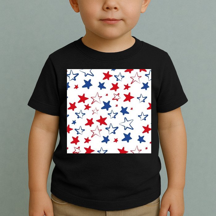 USA Pattern Stars Toddler T-Shirt