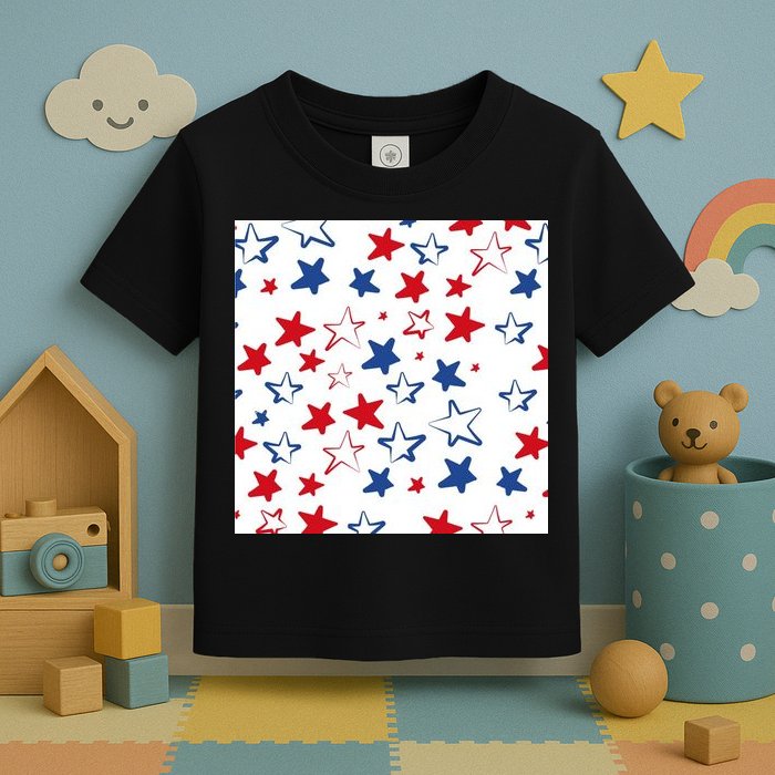 USA Pattern Stars Toddler T-Shirt