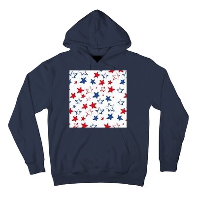 USA Pattern Stars Hoodie