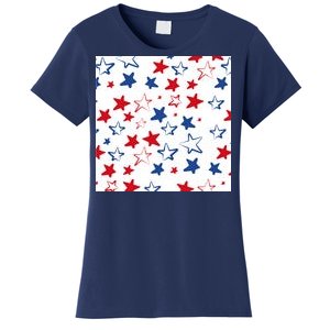 USA Pattern Stars Women's T-Shirt