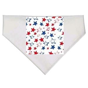 USA Pattern Stars USA-Made Doggie Bandana