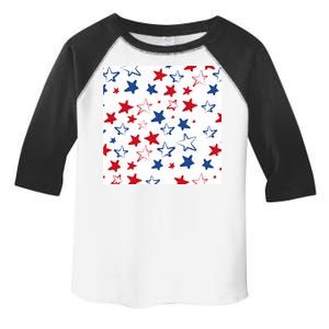 USA Pattern Stars Toddler Fine Jersey T-Shirt